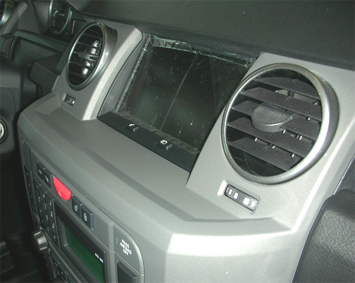 Land Rover LR3 Dash Mat