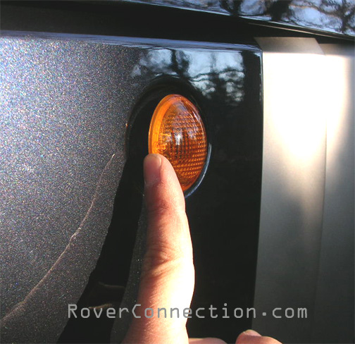 Factory Genuine OEM Clear Side Marker for Range Rover 