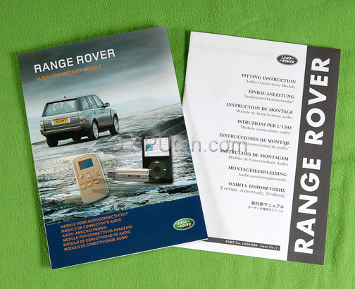 Genuine Factory OEM Ipod Connection for Range Rover