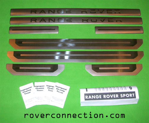 Range Rover Sport Stainless Steel Sill Protectors